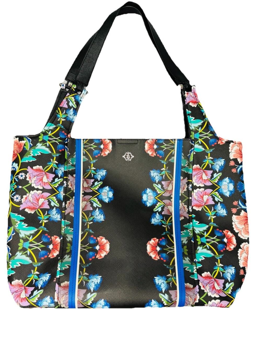 Nanette Lepore Athena Vegan Leather Bag Purse Carryall Tote Womens